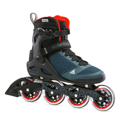 Se Rollerblade Macroblade 90 Inline Rulleskøjte Orion Blå/Spicy Orange 40 ✔ Kæmpe udvalg i  Rollerblade ✔ Hurtig levering: 1 - 2 Hverdage samt billig fragt - Varenummer: JUCO-7100400_40 og barcode / Ean: '8050459822656 på lager - Udsalg på Rulleskøjter inliner Spar op til 51% - Over 1112 kendte brands på udsalg