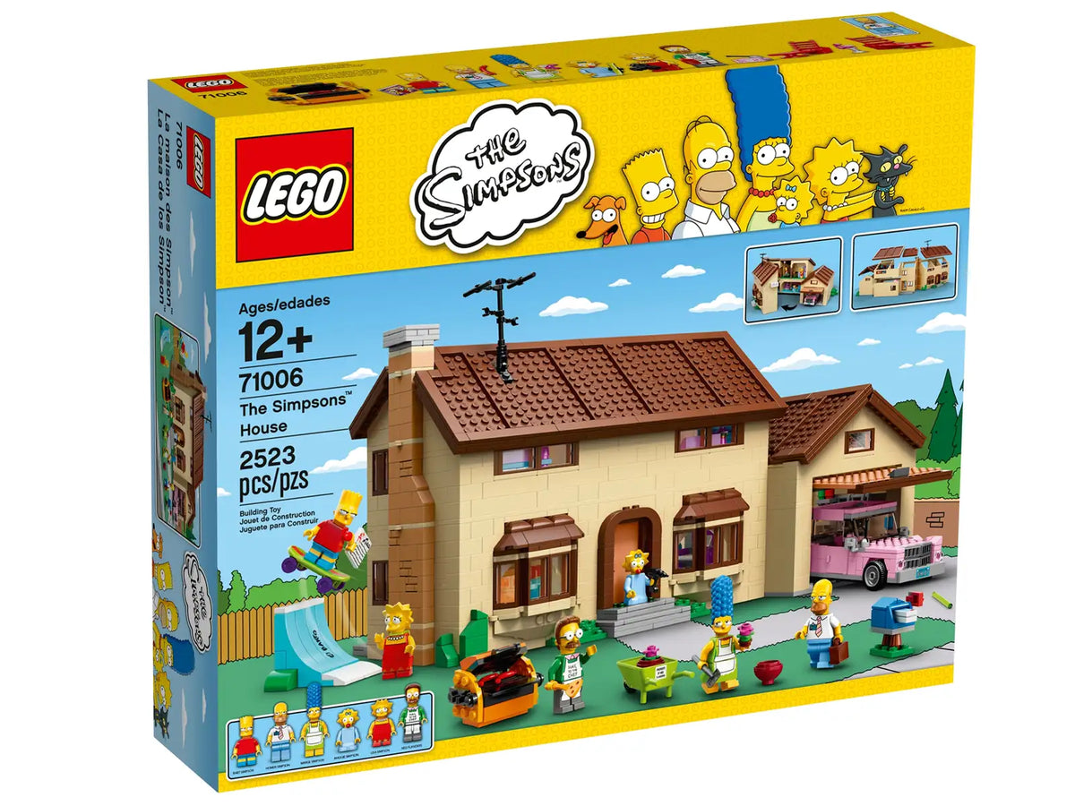 LEGO The Simpsons huset (71006), model af familiens hus fra Springfield