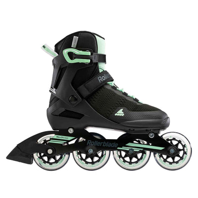 Se Rollerblade Spark 84 W Black/Mint Green 42.5 ✔ Kæmpe udvalg i  Rollerblade ✔ Hurtig levering: 1 - 2 Hverdage samt billig fragt - Varenummer: JUCO-7103300_2A2_42-5 og barcode / Ean: '8050459836066 på lager - Udsalg på Rulleskøjter inliner Spar op til 66% - Over  857 kendte brands på udsalg