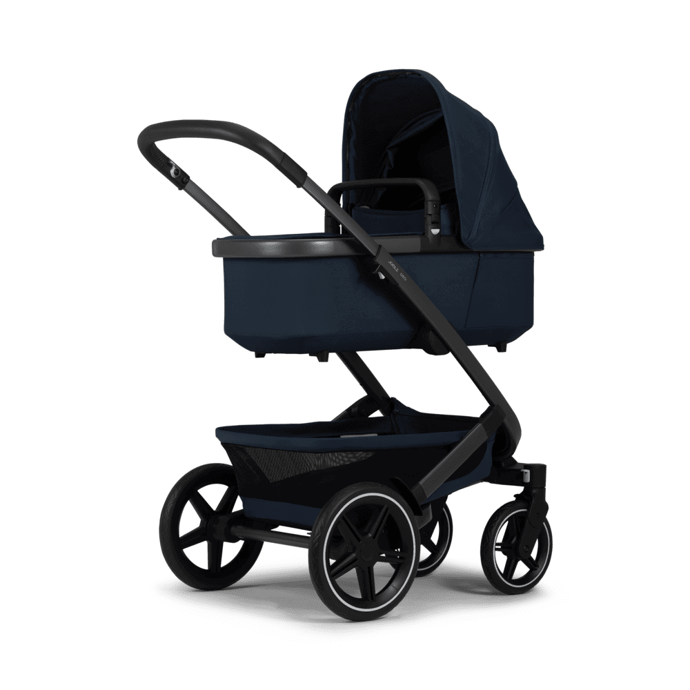 Joolz Geo3 kombivogn med liggedel og klapvogn i farven Navy Blue