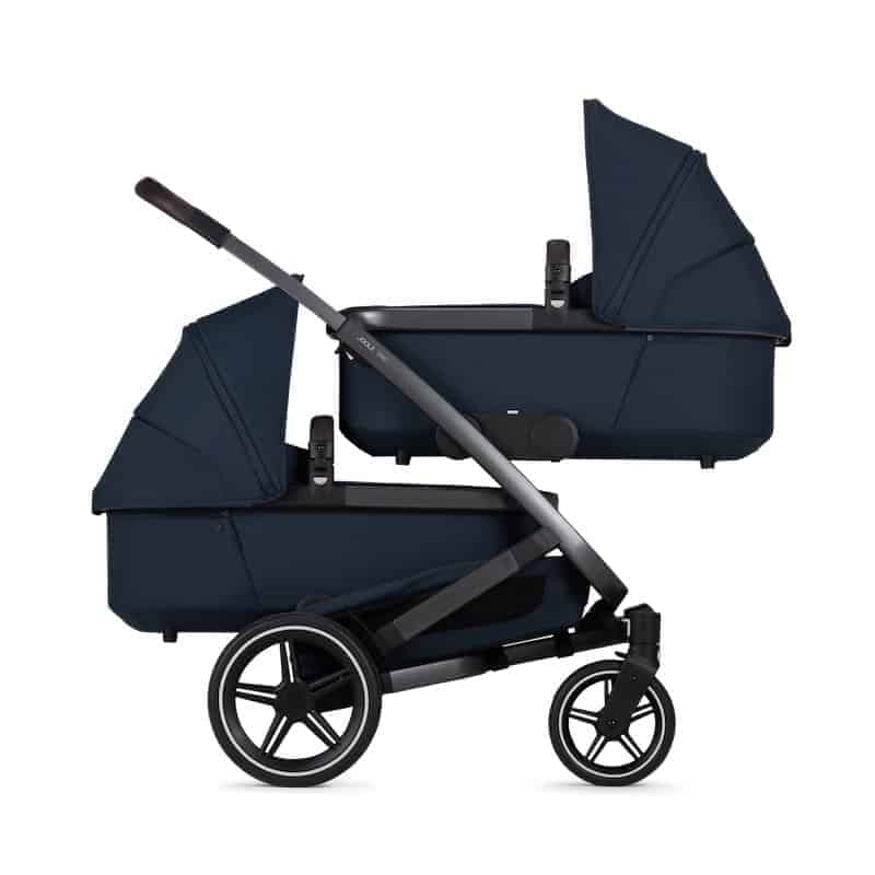 Joolz Geo3 Twin Set til tvillingevogn i farven Navy Blue