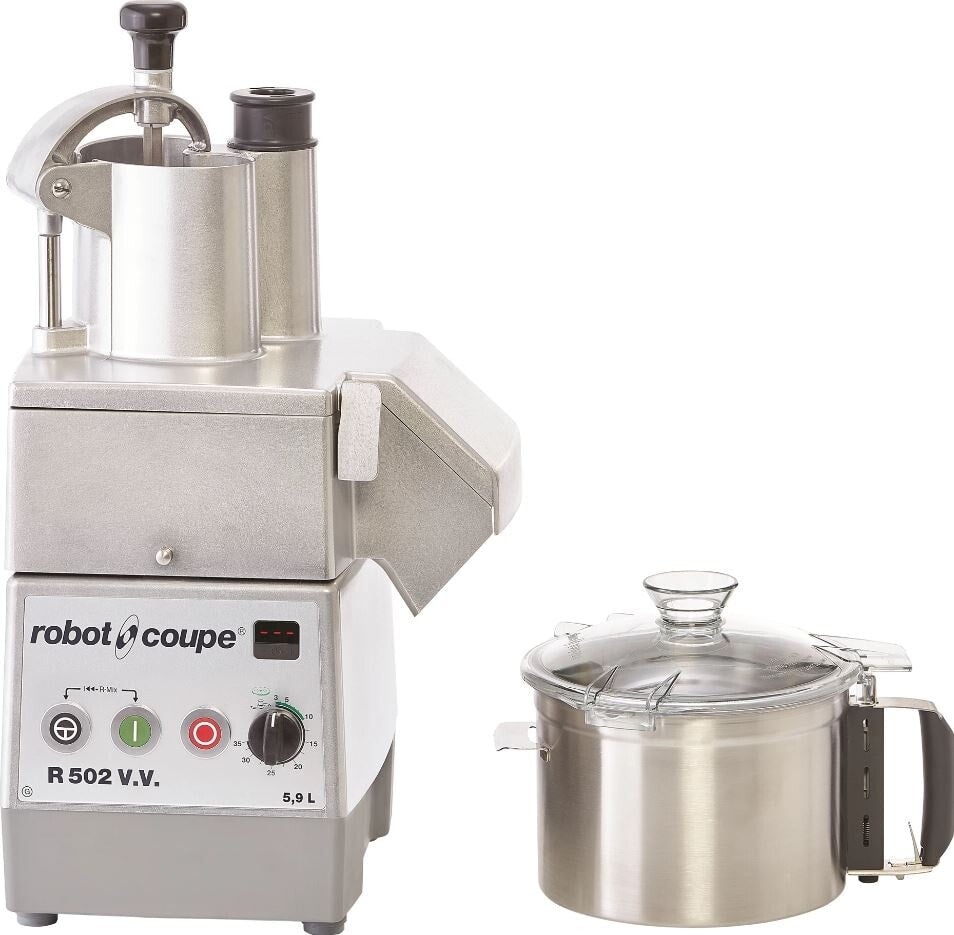 Robot Coupe kombicutter R 502 V.V. med 5,9 liters skål og variabel hastighed