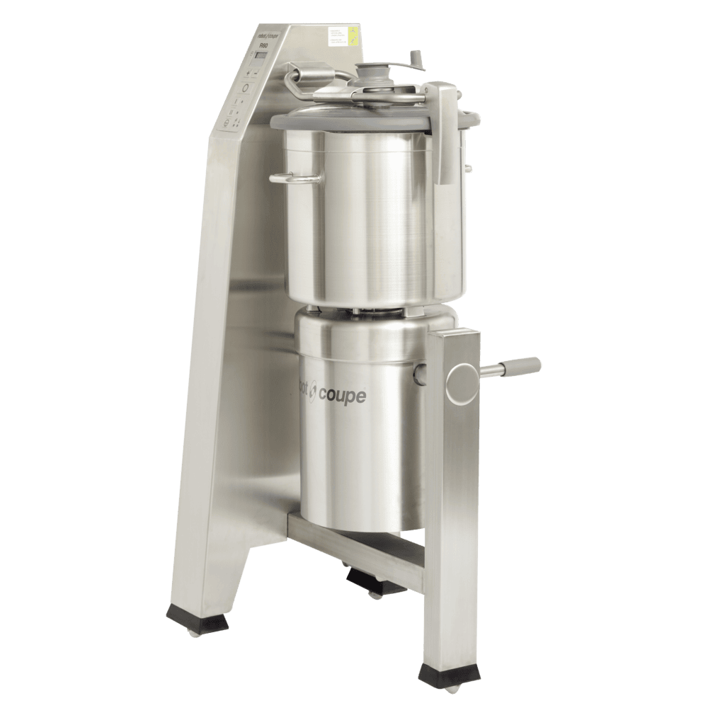 Robot Coupe hurtighakker R 60 med 60 liters skål og to hastigheder