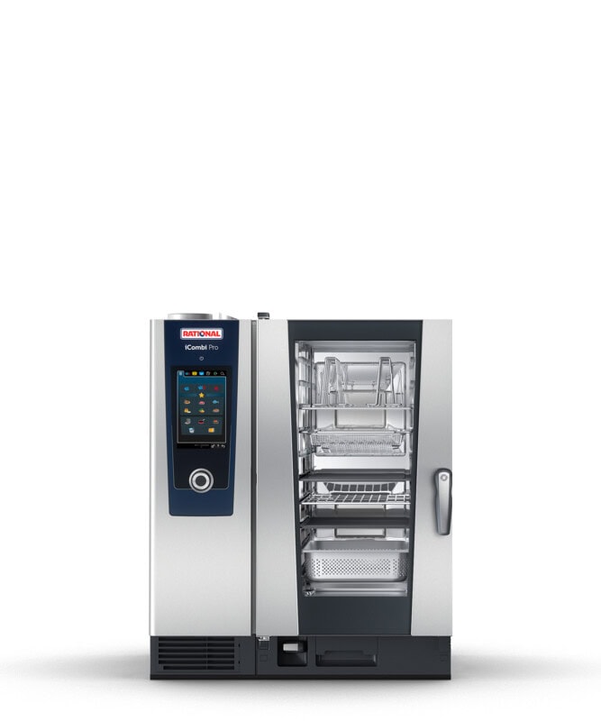 Rational iCombi Pro 10 x 1/1 GN elektrisk ovn, venstrehængt