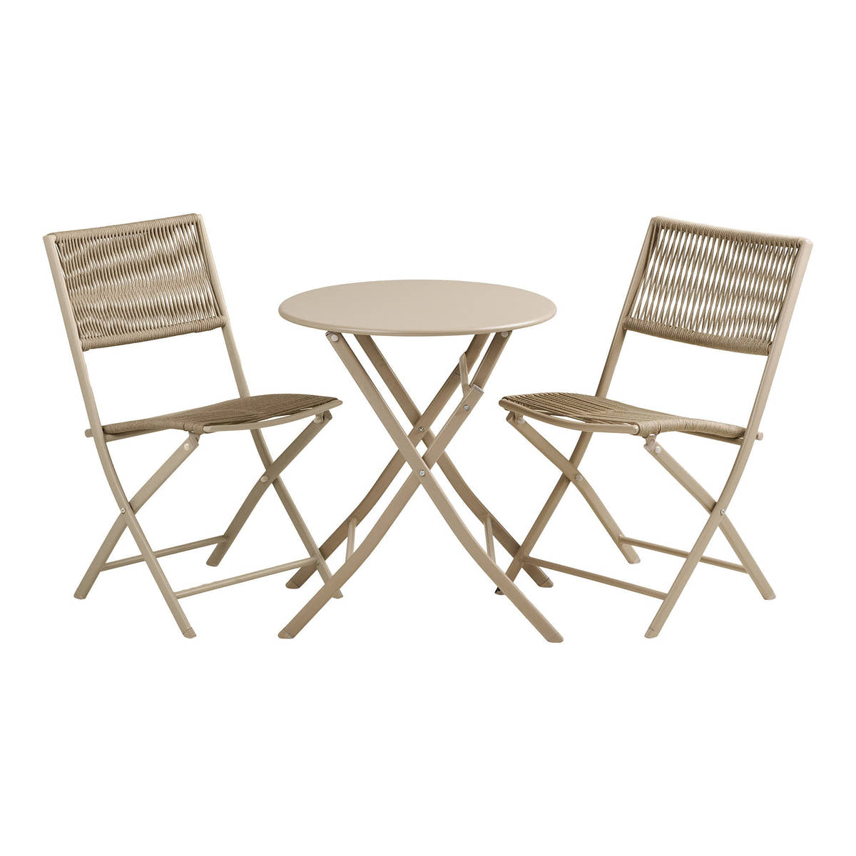 Se House Nordic - Arcas Cafésæt Taupe Reb/Stål - 2 Stole og 1 Bord ❤ Kæmpe udvalg i House Nordic - Køb online på udsalg og tilbud lige nu ❤ Super billig fragt og lynhurtig levering - Varenummer: Bolig&Haven-61476338401610 og barcode / Ean: 5713917042135 på lager - Udsalg på Få op til 63% i rabat - Shop udsalg fra mere end 1.798 mærker
