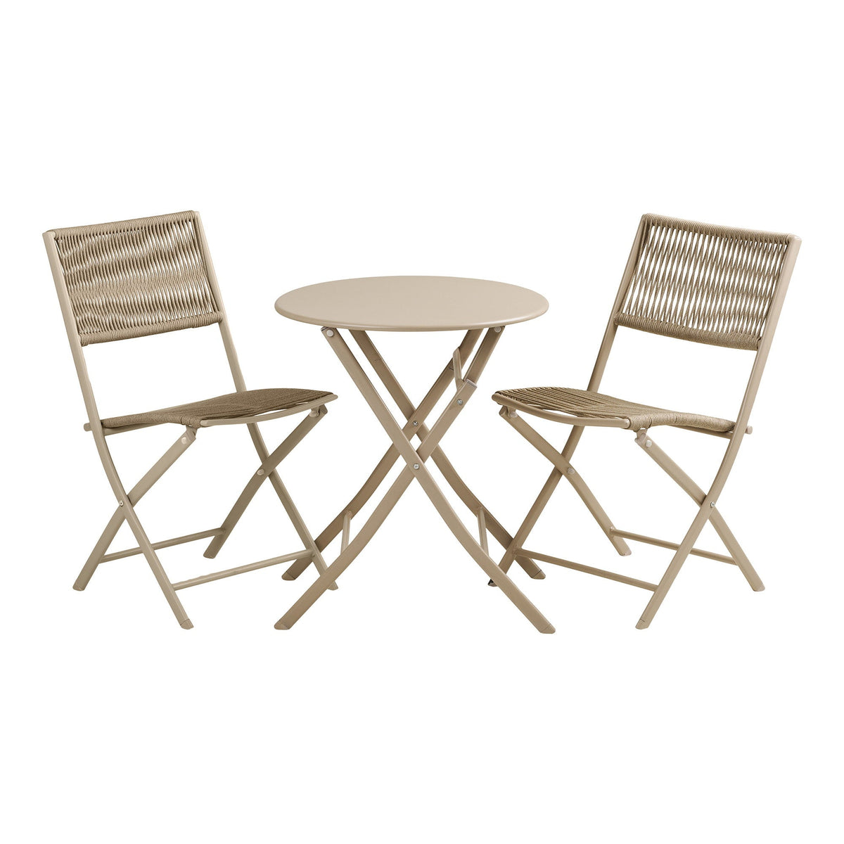 Se House Nordic - Arcas Cafésæt Taupe Reb/Stål - 2 Stole og 1 Bord ❤ Kæmpe udvalg i House Nordic - Køb online på udsalg og tilbud lige nu ❤ Super billig fragt og lynhurtig levering - Varenummer: Bolig&Haven-61476338401610 og barcode / Ean: 5713917042135 på lager - Udsalg på Få op til 63% i rabat - Shop udsalg fra mere end 1.798 mærker