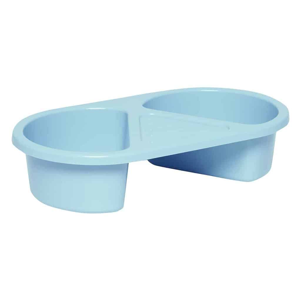 Bebé-jou todelt hoved-/halefad i farven Celestical Blue