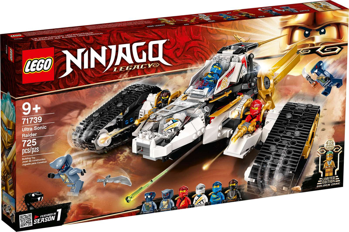 LEGO NINJAGO Ultrasonisk angrebsmaskine 71739 4-i-1-fartøj