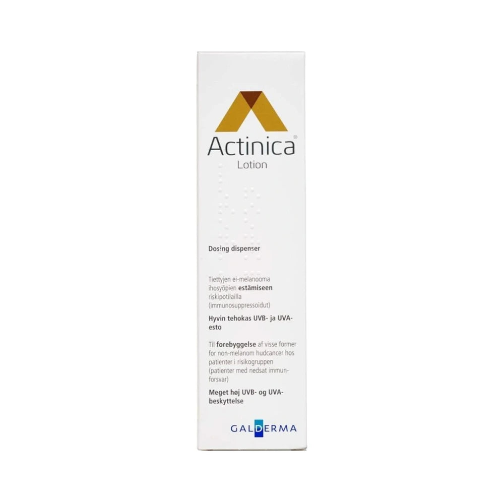 Actinica Lotion 80 g, medicinteknisk produkt klassificeret som medicinsk udstyr
