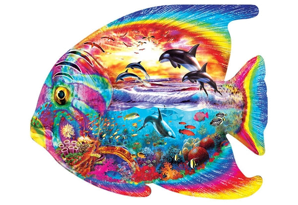 MasterPieces puslespil Tropical Menagerie med 1000 brikker