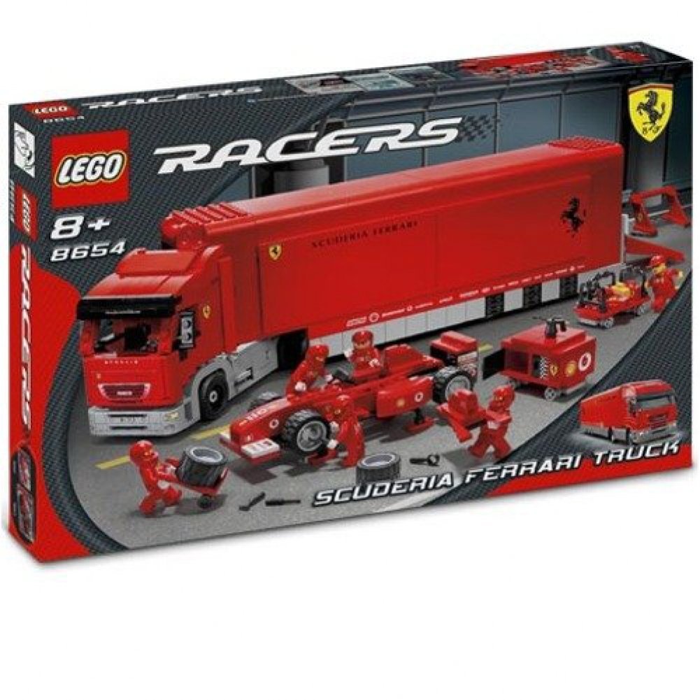 LEGO Racers Scuderia Ferrari Truck Set 8654 byggesæt