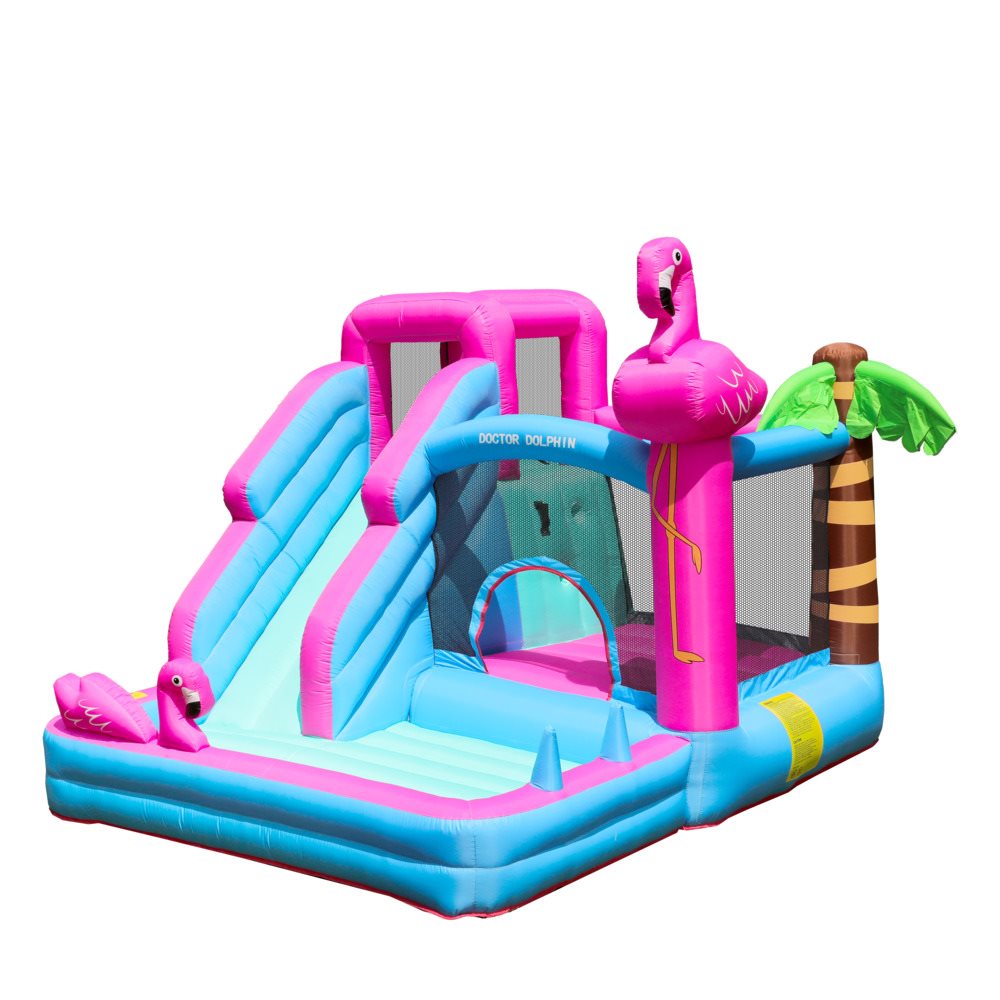 Se Doctor Dolphin Hoppeborg, Flamingo, 2,70Ã3,15Ã2,35m inkl. blæser ❤ Kæmpe udvalg i Doctor Dolphin - Køb online på udsalg og tilbud lige nu ❤ Meget billig fragt og hurtig levering - Varenummer: Bolig&Haven-61780249346378 og barcode / Ean: 5713570006154 på lager - Udsalg på Spar helt op til 73% - Udsalg på produkter fra mere end 2.739 brands