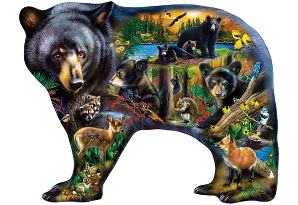 MasterPieces puslespil Wildlife of the Woods, 1000 brikker