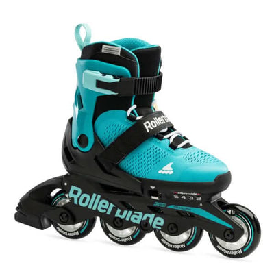 Se Rollerblade Microblade Inline Rulleskøjte Aqua/Sort 28-32 ✔ Kæmpe udvalg i  Rollerblade ✔ Hurtig levering: 1 - 2 Hverdage samt billig fragt - Varenummer: JUCO-07221900_3D9_28-32 og barcode / Ean: '8050459900668 på lager - Udsalg på Rulleskøjter inliner Spar op til 65% - Over  857 kendte brands på udsalg