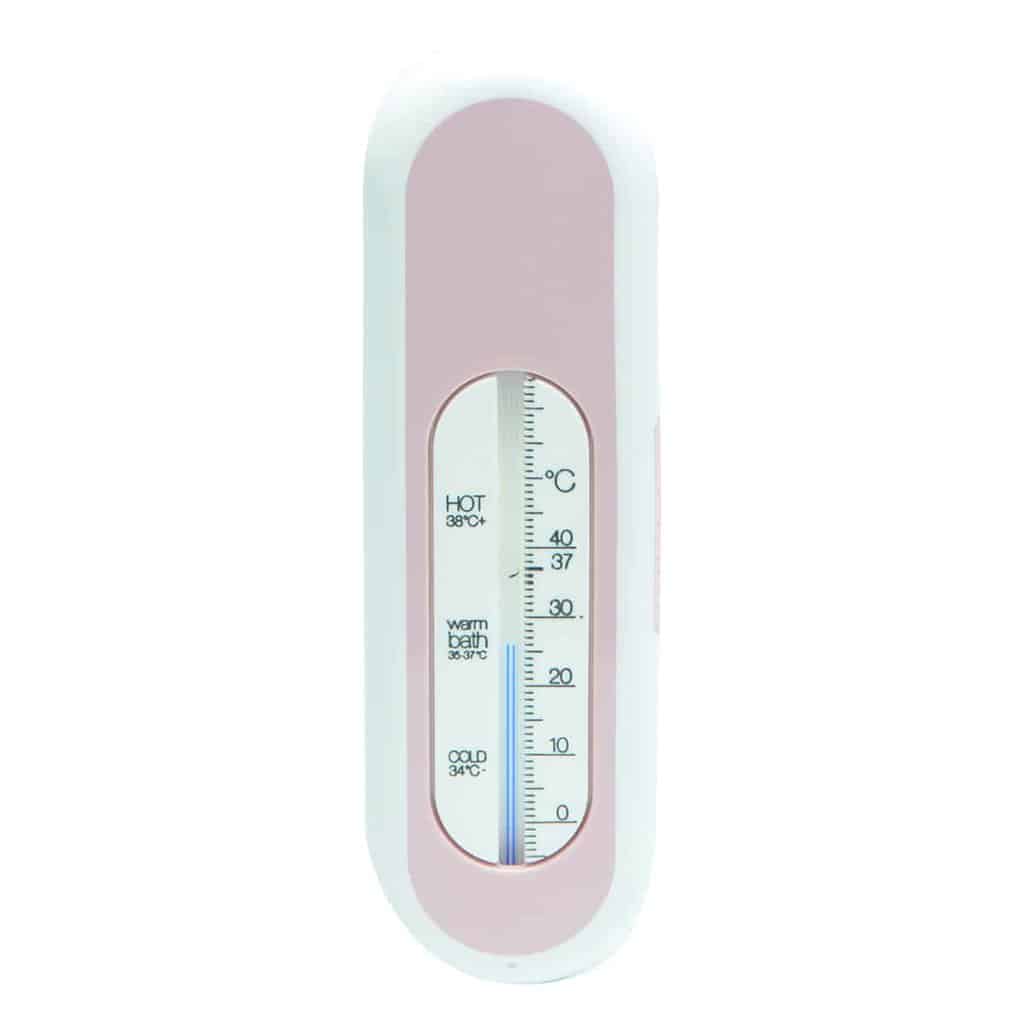 Bebé-jou badetermometer i farven Mellow Rose til babybadet