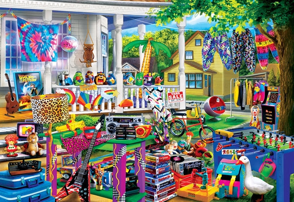 MasterPieces puslespil Flashback Yard Sales med 1000 XL-brikker