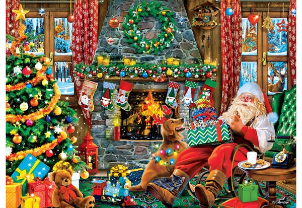 MasterPieces puslespil Christmas Surprise Seek & Find, 1000 brikker