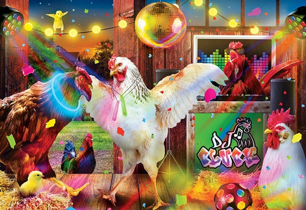 MasterPieces puslespil Chicken Dance med 1000 brikker