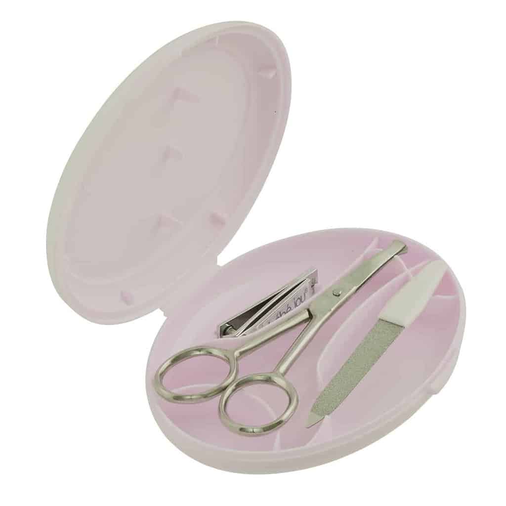 Bebé-jou manicure sæt i Mellow Rose til baby og børns negle