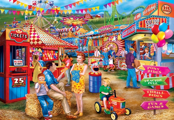 MasterPieces puslespil Summer Fest med 1000 brikker