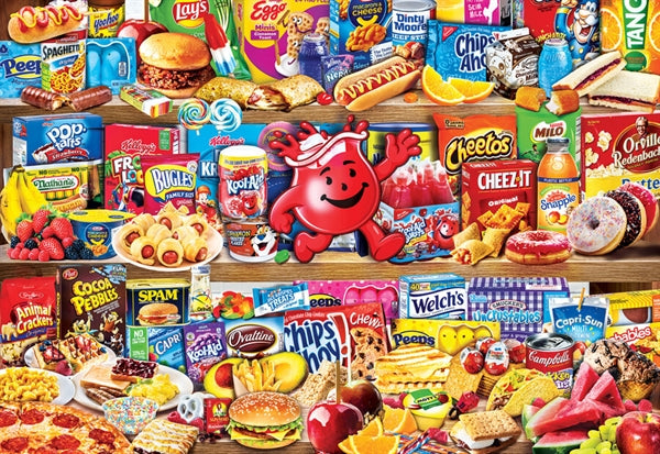 MasterPieces puslespil Kids' Favorite Foods med 2000 brikker