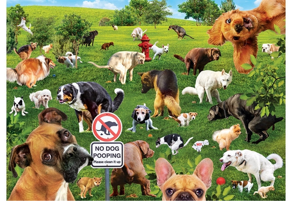 MasterPieces puslespil Super Dooper Poopers med 1000 brikker
