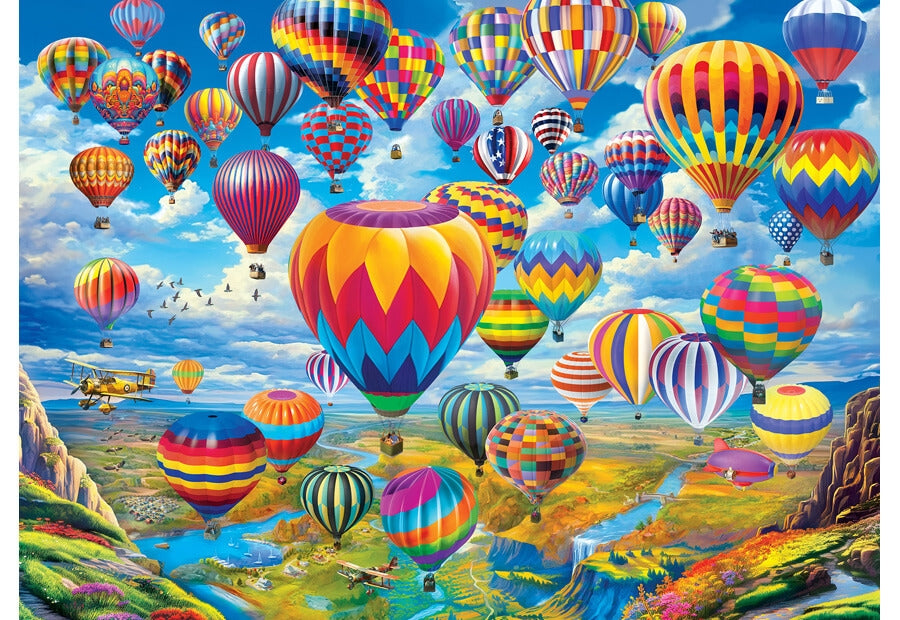 MasterPieces puslespil Hot Air Balloon Festival med 1000 brikker