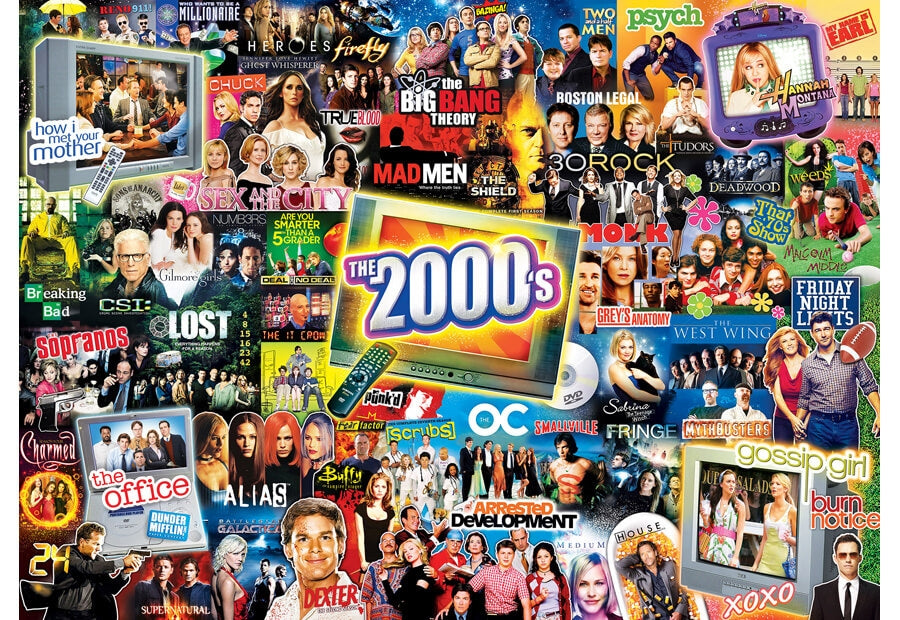 MasterPieces puslespil 2000s Shows med 1000 brikker