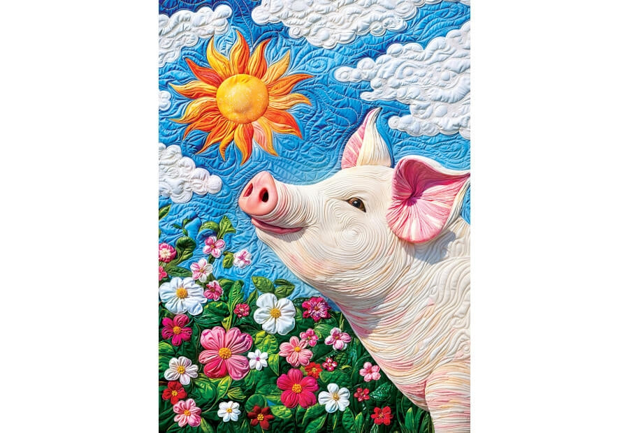MasterPieces Sun-Kissed Snout puslespil med 1000 brikker