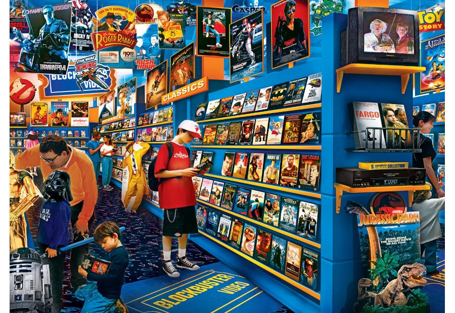 MasterPieces puslespil Be Kind, Please Rewind med 1000 brikker