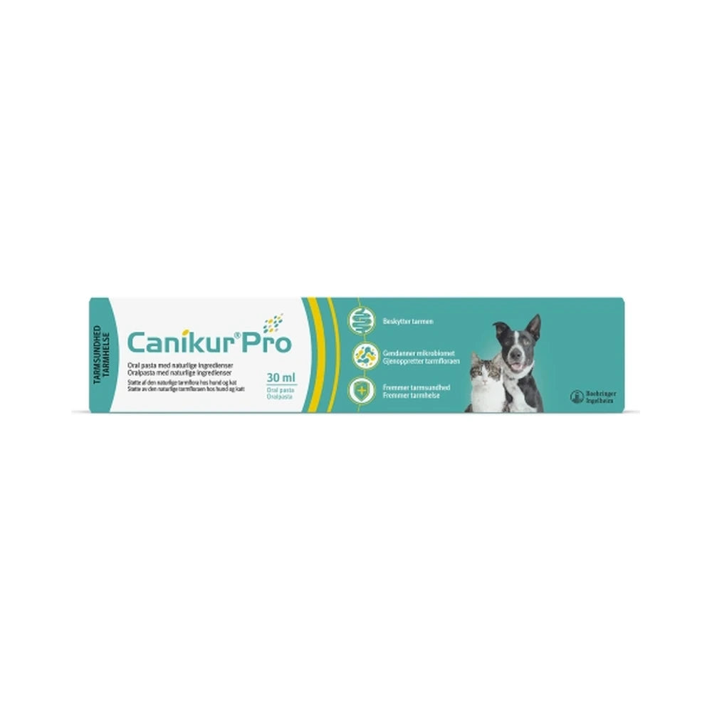 Canikur Pro Pasta fodertilskud til hunde og katte, pakning på 30 ml