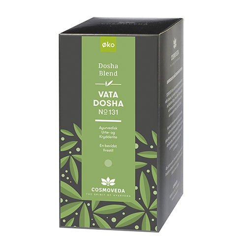 Pakning med Cosmoveda Vata Dosha Te No. 131, 25 tebreve