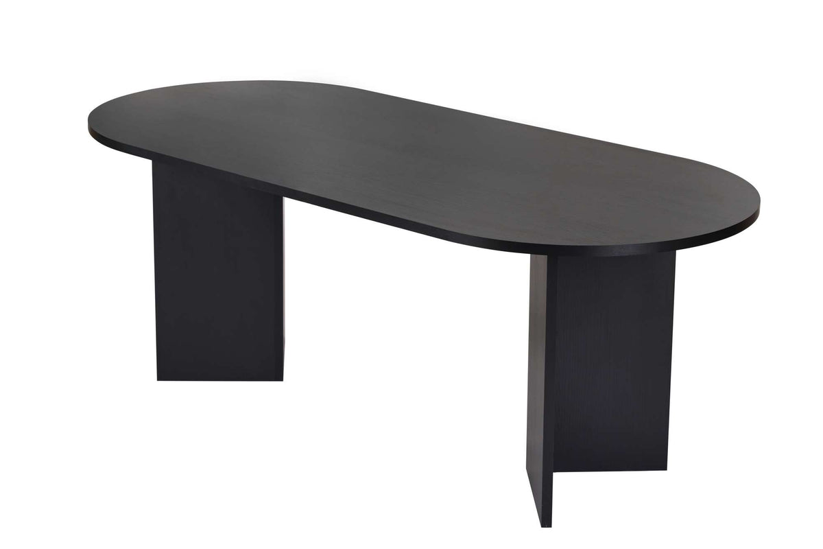Se NORDVÄRK Sable spisebord, oval - sort træ melamin (200x90) ❤ Kæmpe udvalg i - Køb online på udsalg og tilbud lige nu ❤ Meget billig fragt og hurtig levering - Varenummer: Boboonline-124996 og barcode / Ean: 8684283968251 på lager - Udsalg på Møbler,Borde,Spiseborde,
Møbler,
Borde,
Ovale spiseborde,
Spisestue,
Spiseborde, Op til 63% rabat - Over 1.329 brands på online udsalg