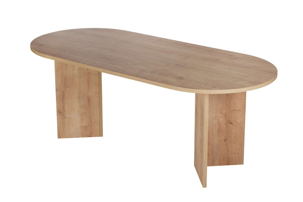 Se NORDVÄRK Sable spisebord, oval - natur safireg melamin (200x90) ❤ Kæmpe udvalg i - Køb online på udsalg og tilbud lige nu ❤ Super billig fragt og lynhurtig levering - Varenummer: Boboonline-124999 og barcode / Ean: 8684284034085 på lager - Udsalg på Møbler,Borde,Spiseborde,
Møbler,
Borde,
Ovale spiseborde,
Spisestue,
Spiseborde, Spar stort – op til 59% - Eksklusivt udsalg på over 2.739 brands