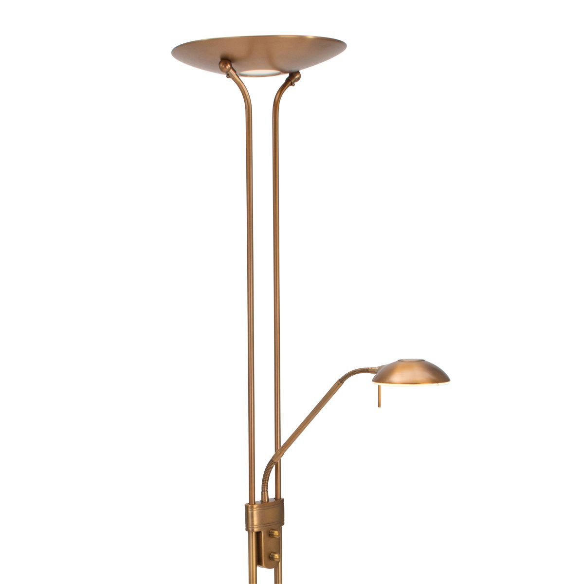 Se Duran - gulvlampe i metal med dobbelt funktion Metal - bronze ❤ Kæmpe udvalg i 3-nordic - Køb online på udsalg og tilbud lige nu ❤ Billig fragt og hurtig levering - Varenummer: 3-nordic-4257-6189 og barcode / Ean: på lager - Udsalg på Lamper - Gulvlamper Op til 63% rabat - Kendte mærker på udsalg – over 1.329 brands