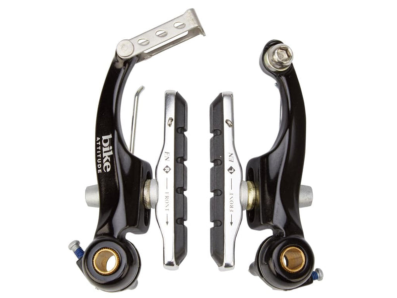 Se Bike Attitude bremseklo - V-bremse - mini - sort - 85 mm ✔ Kæmpe udvalg i  Bike Attitude ✔ Hurtig levering: 1 - 2 Hverdage samt billig fragt - Varenummer: CKP-4714150542094 og barcode / Ean: &