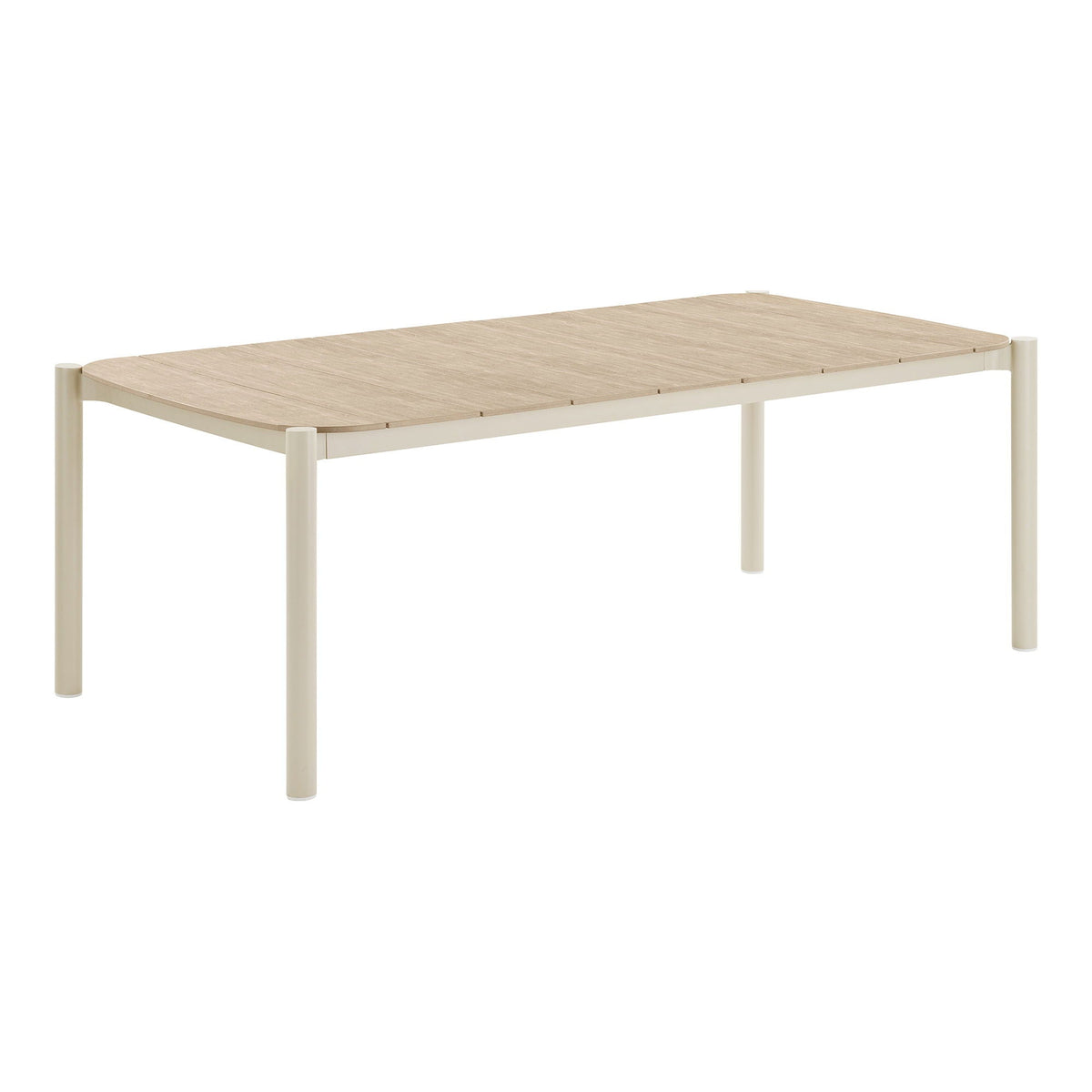 Se House Nordic - Abela Spisebord 200x100 cm - Aluminium/Nonwood Sand/Natur ❤ Kæmpe udvalg i House Nordic - Køb online på udsalg og tilbud lige nu ❤ Super billig fragt og lynhurtig levering - Varenummer: Bolig&Haven-61256302723402 og barcode / Ean: 5713917041770 på lager - Udsalg på Spar stort – op til 71% - Over 2.739 kendte brands på stort udsalg