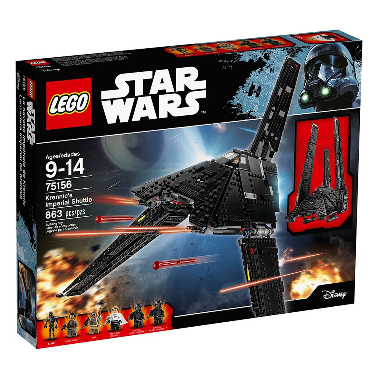 LEGO Star Wars Krennics Imperial Shuttle 75156 med foldbare vinger