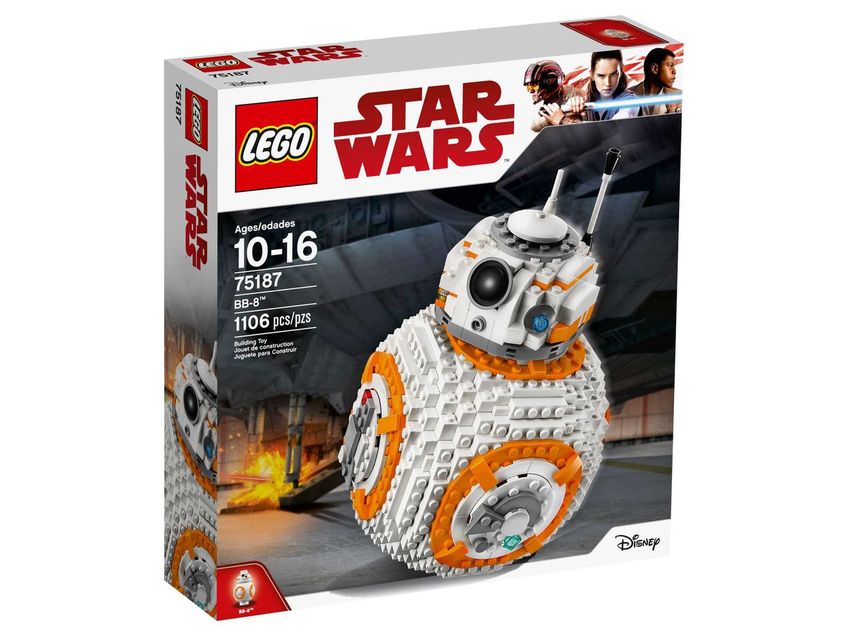 LEGO Star Wars BB-8 75187, detaljeret model af den lille droide