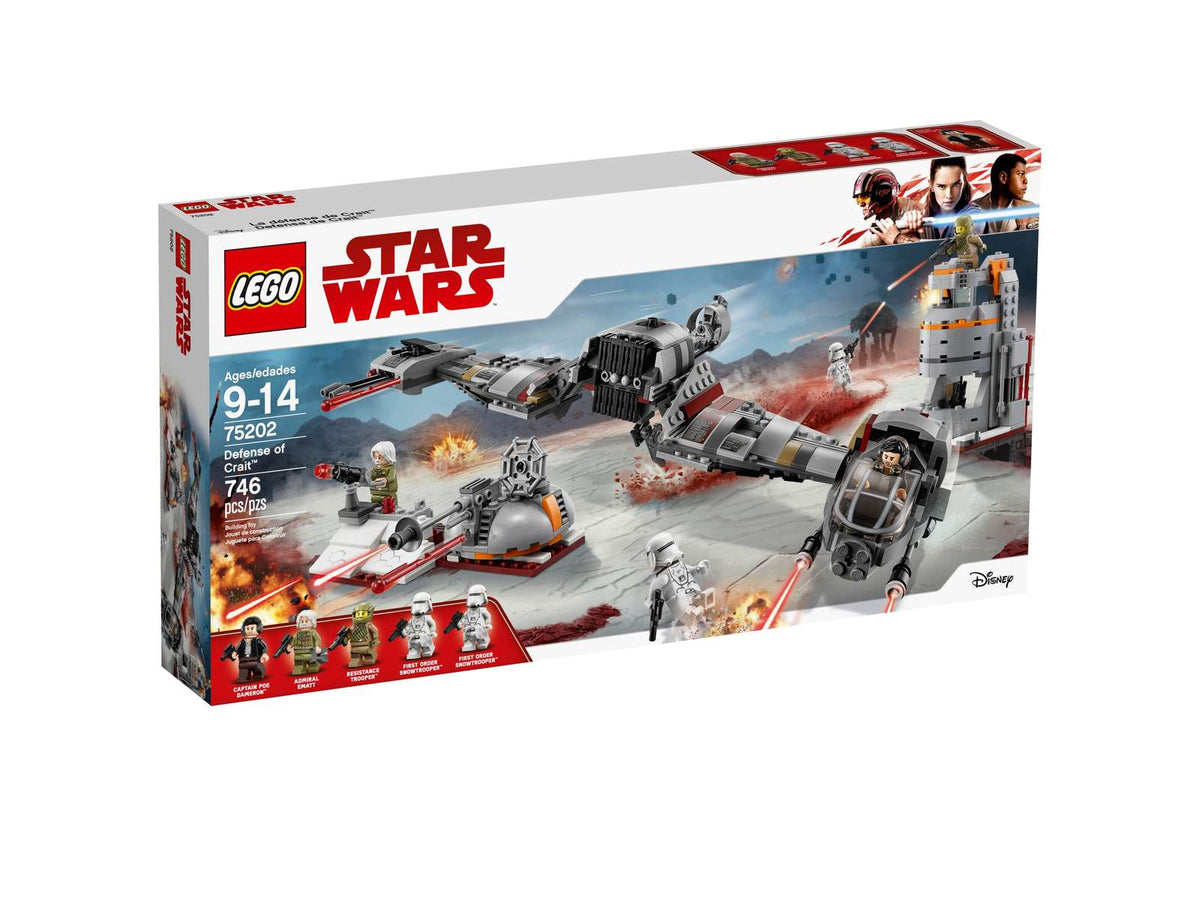 LEGO Star Wars Forsvaret af Crait 75202 med skispeeder
