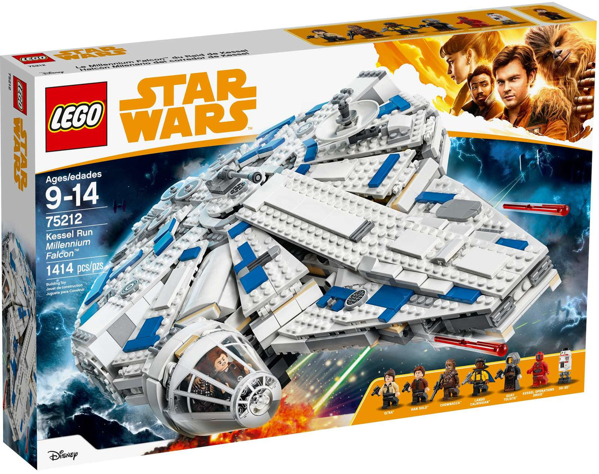LEGO Star Wars-sæt 75212 Kessel-togt Millennium Falcon fra Han Solo-filmen