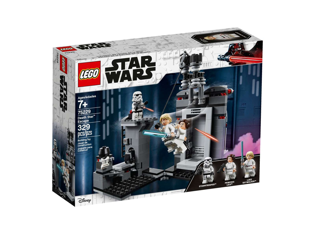 LEGO Star Wars-sæt 75229 Flugt fra Dødsstjernen med Luke Skywalker og prinsesse Leia