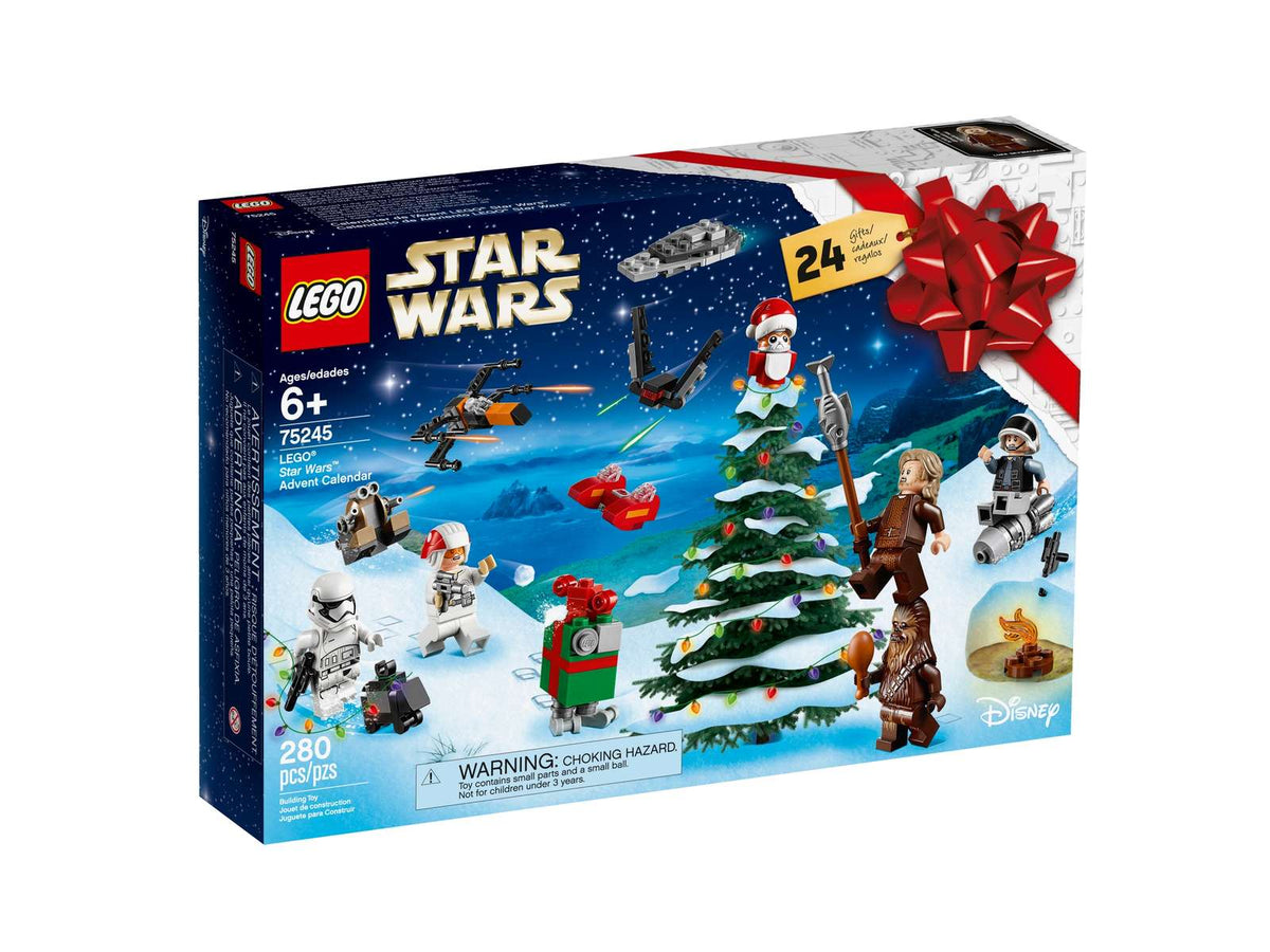 LEGO Star Wars julekalender 75245 med låger og bygbare rumskibe