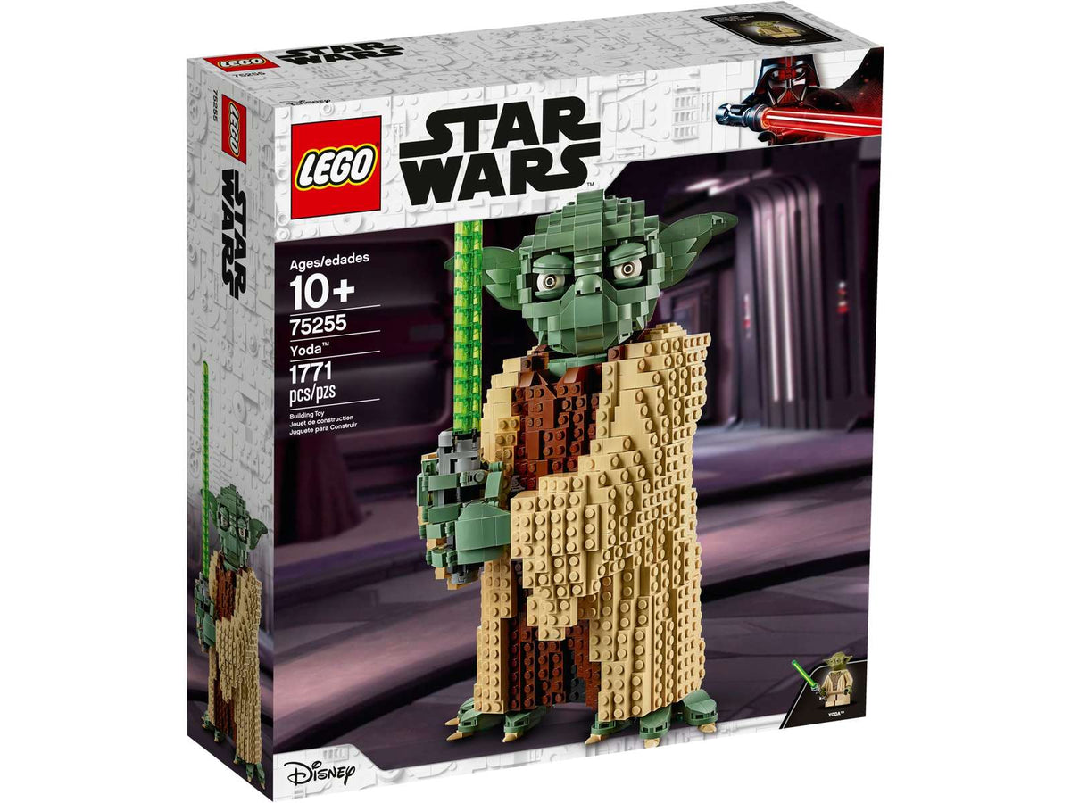 LEGO Star Wars Yoda 75255 fremvisningsmodel af Jedi-mester