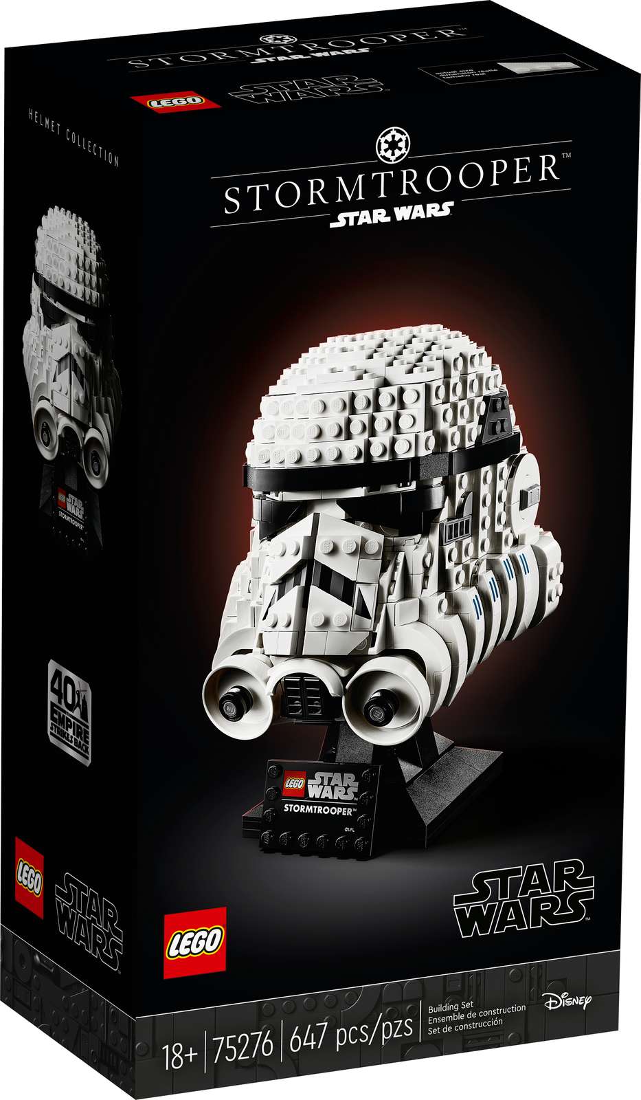 LEGO Star Wars-byggesæt 75276 Stormsoldathjelm med detaljeret udseende