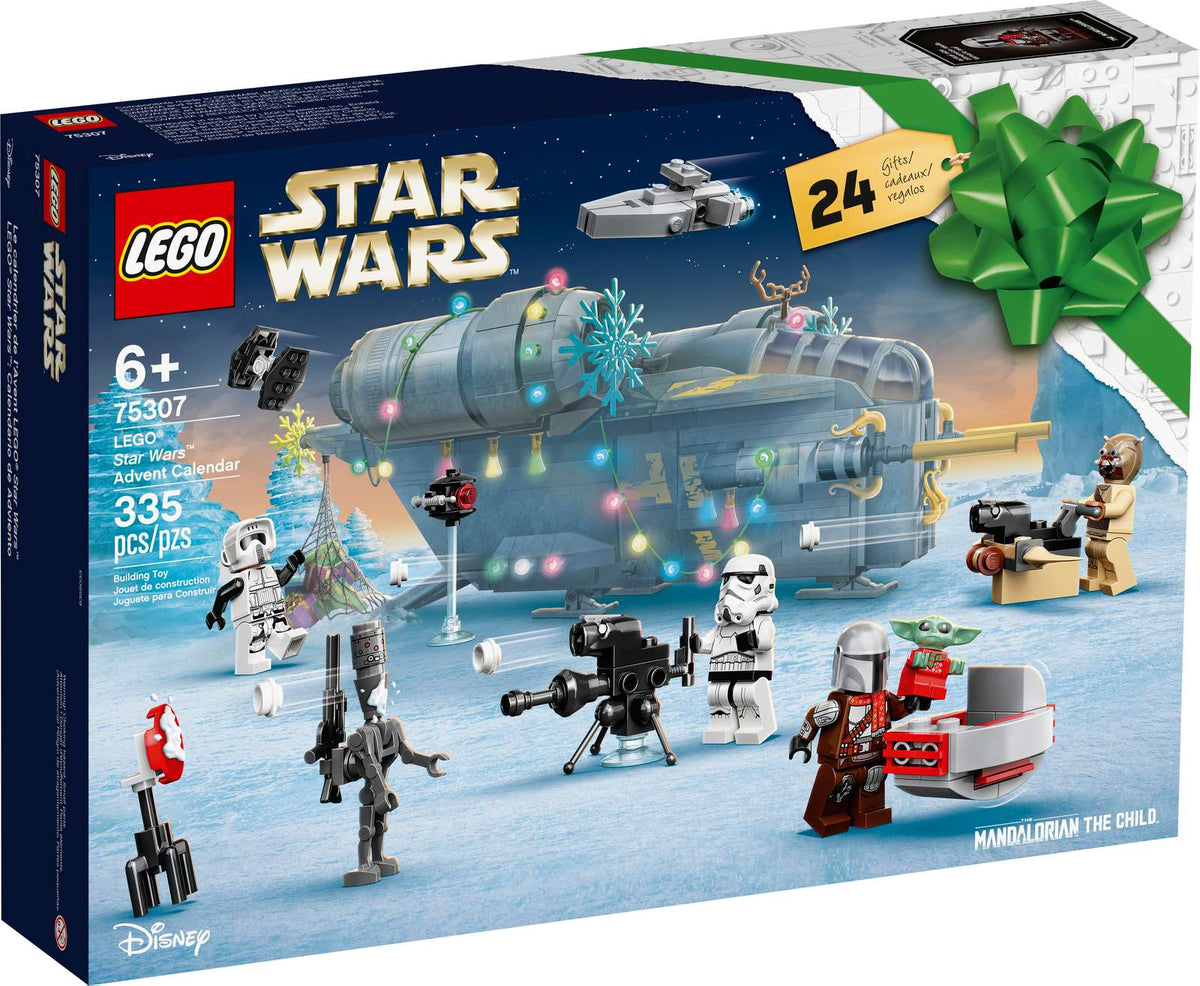 LEGO Star Wars julekalender 75307 med 24 låger, 2021-udgaven