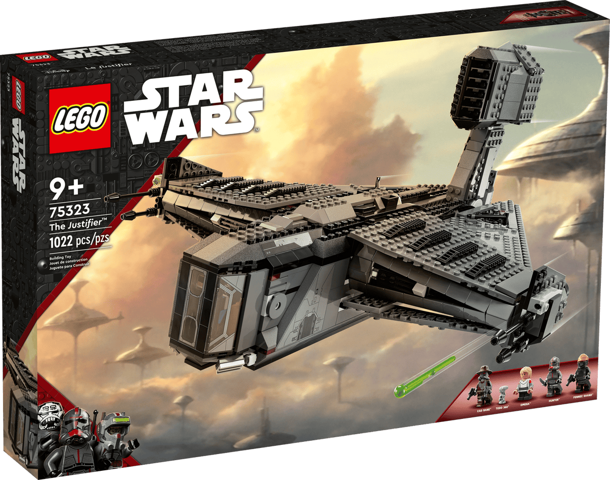 LEGO Star Wars-sæt 75323 Justifier, dusørjægeren Cad Banes rumskib