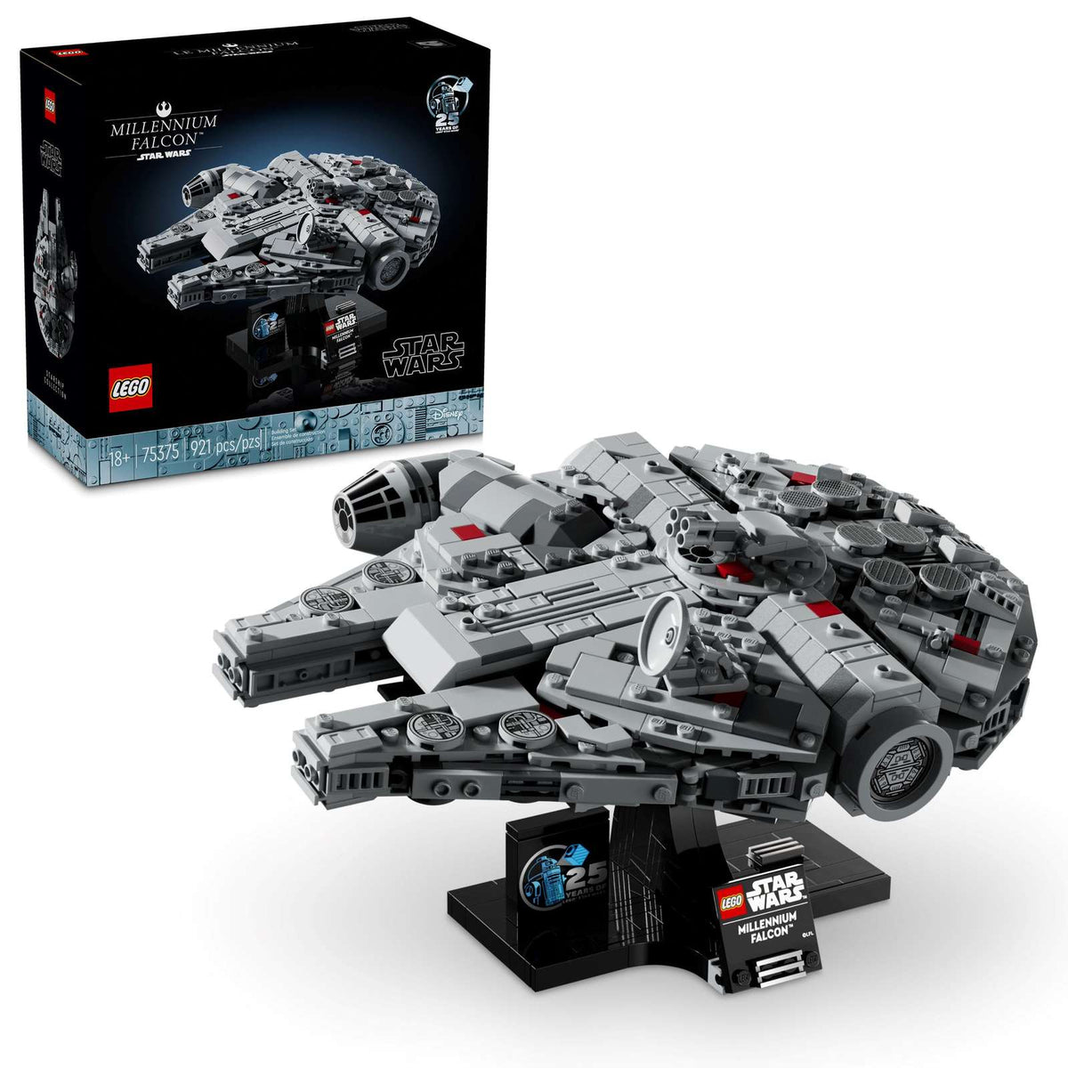 LEGO Star Wars Tusindårsfalken 75375 bygge- og udstillingsmodel