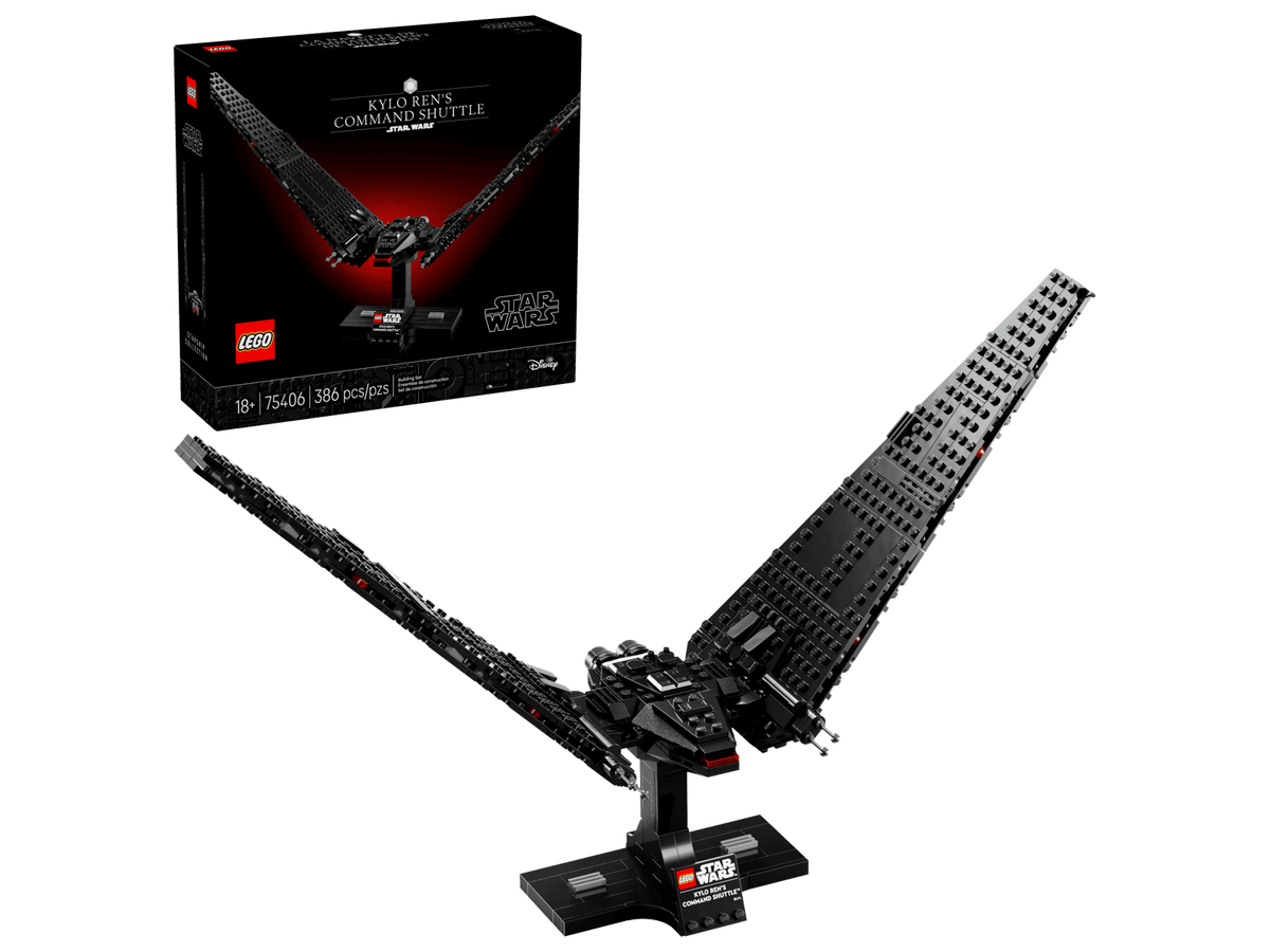 LEGO Star Wars Kylo Rens kommandofærge 75406, mellemstor byggemodel til voksne