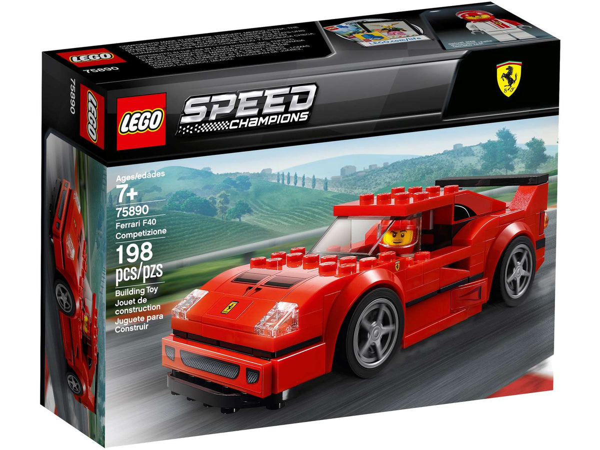 LEGO Speed Champions Ferrari F40 Competizione 75890 legetøjsbil